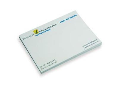 9403700   Sticky Note selvklebende blokk 125x72 Trykk 2+0 1000 stk